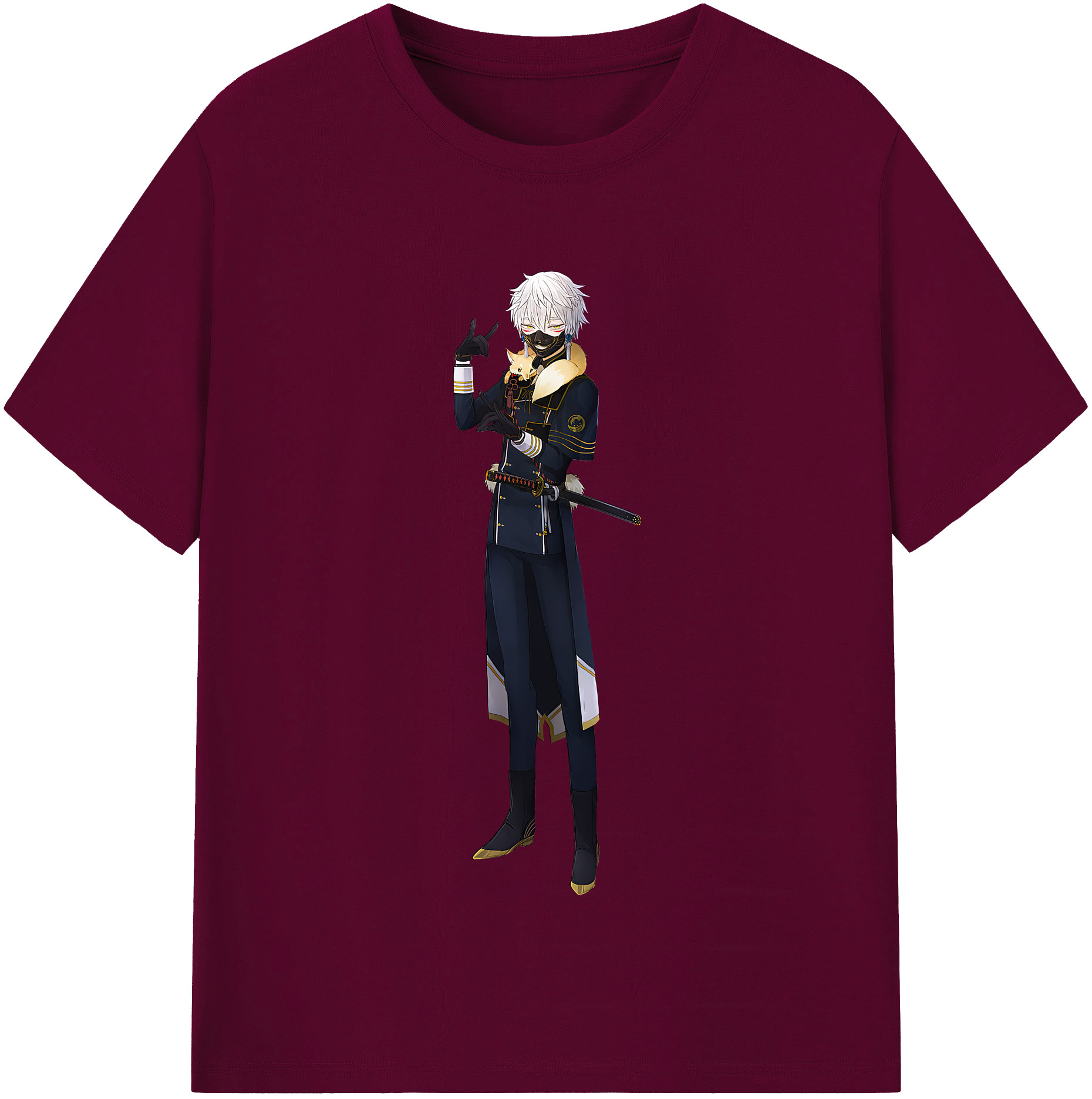 （画像用） 刀剣乱舞 Touken Ranbu レディースカジュアルプリントTシャツ（綿100％）